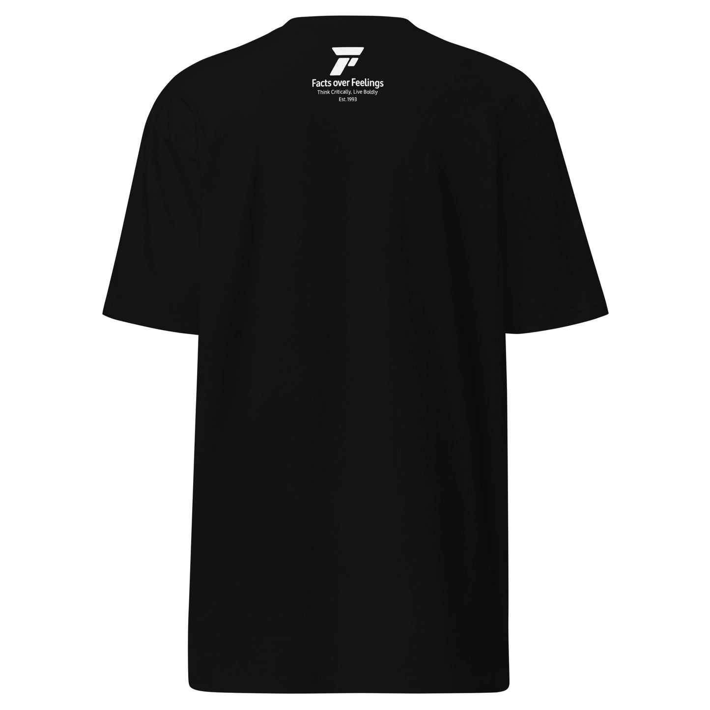 Facts. Signature Tee - BLK