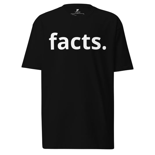 Facts. Signature Tee - BLK